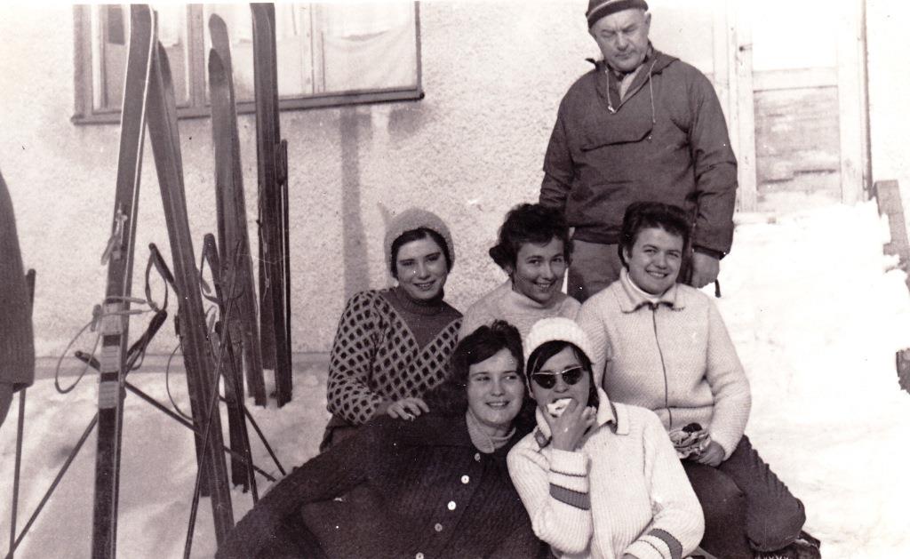 Lyžiarsky zájazd Mlynky 1961 -5
