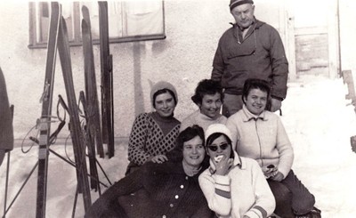 Lyžiarsky zájazd Mlynky 1961 -5