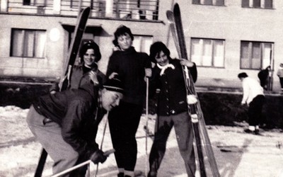 Lyžiarsky zájazd Račková dolina 1960 -3