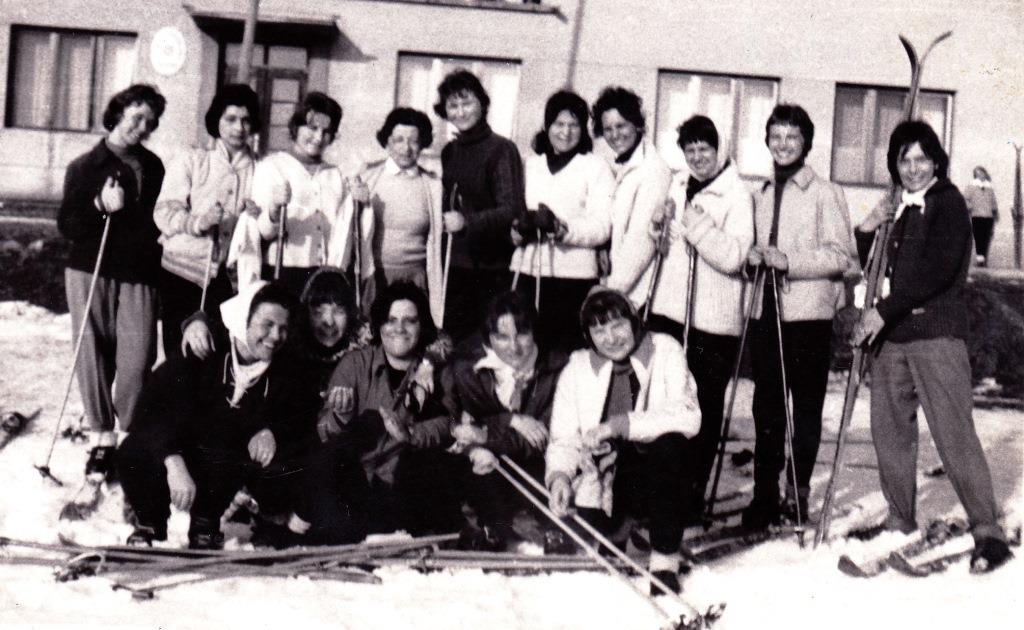 Lyžiarsky zájazd Račková dolina 1960 -5